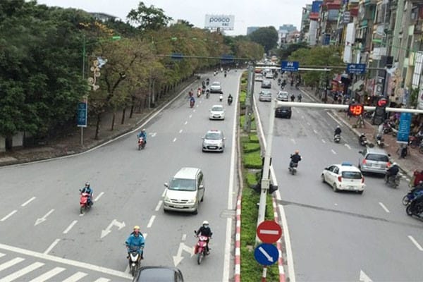 đi sai làn đường phạt bao nhiêu